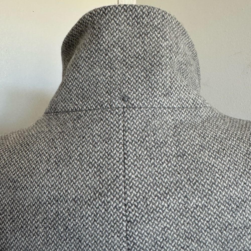 LAUREN by Ralph Lauren Gray Zipper Jacket - Picture 9 of 17